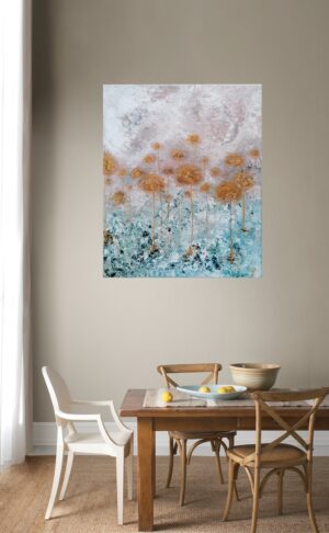 Golden Dandelion Fluff