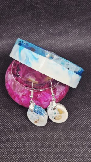 Sea Shell Round Earings