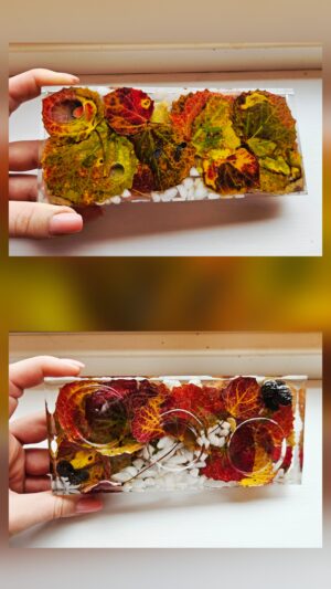 Candle Holder. Autumn 1. 3xTeaCandle