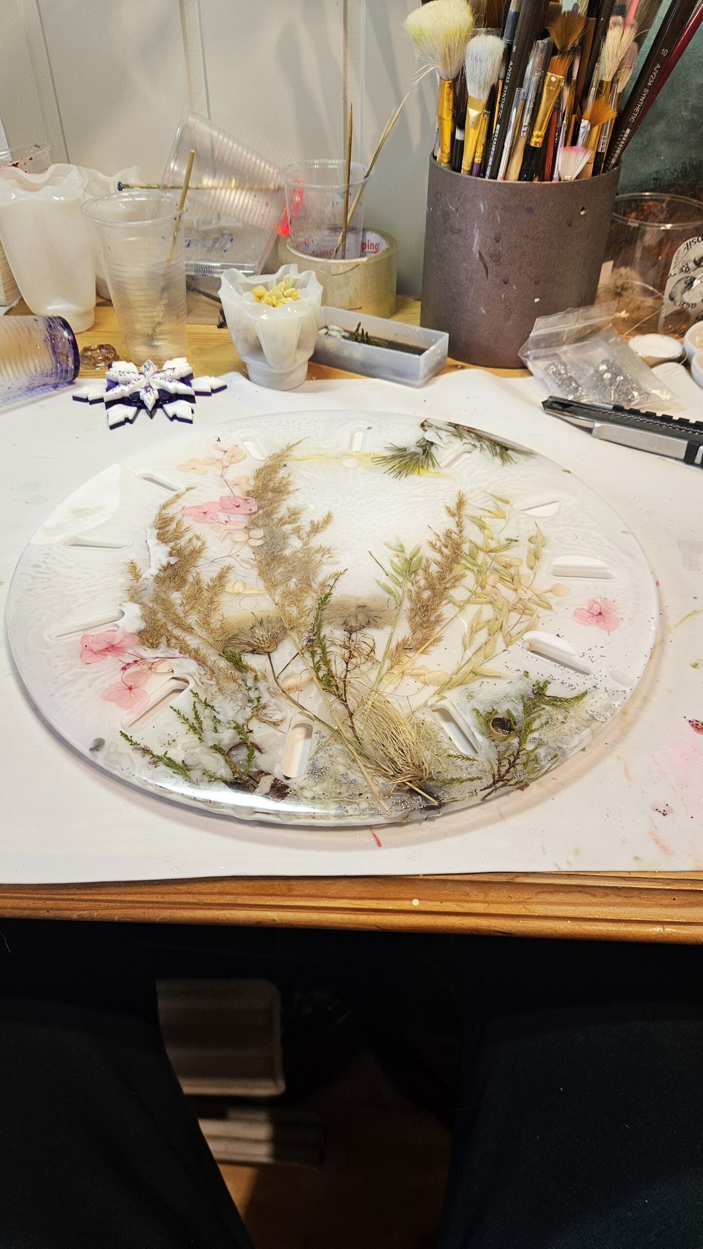 White Forest. Wall watch - Image 4