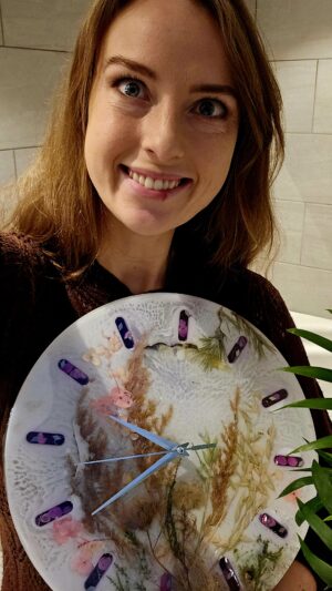 White Forest. Wall watch