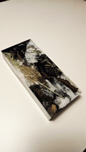 Candle Holder. Forest Green 3