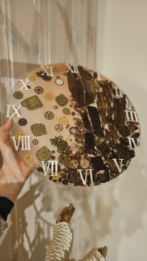 Half-timbered Wall watch