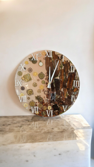 Half-timbered Wall watch