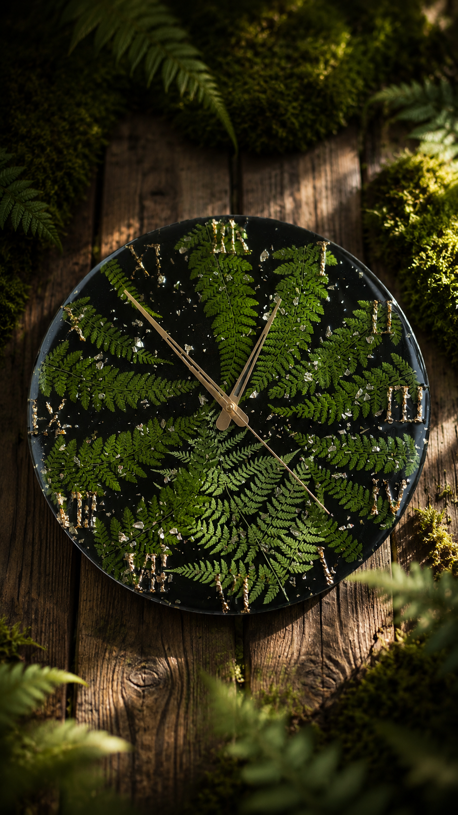Wall Clock Fern (Copy)